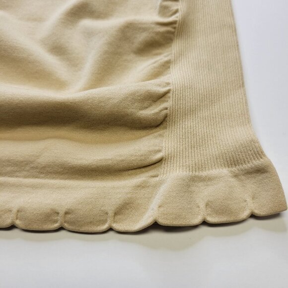 BEIGE Spaghetti Strap Tank Top Spandex Fitted Camisole- One Size- NEW - Picture 8 of 8